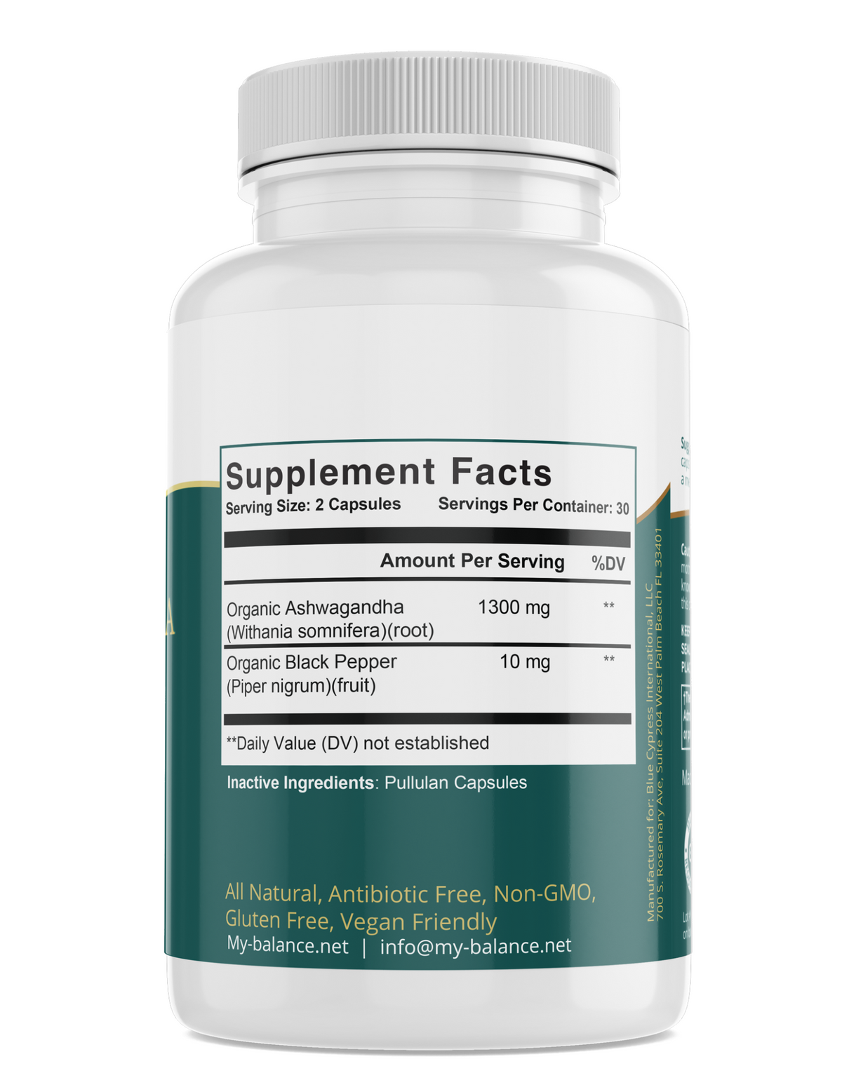 My Balance Nutrisentials Organic Ashwagandha - An Ancient Treasure